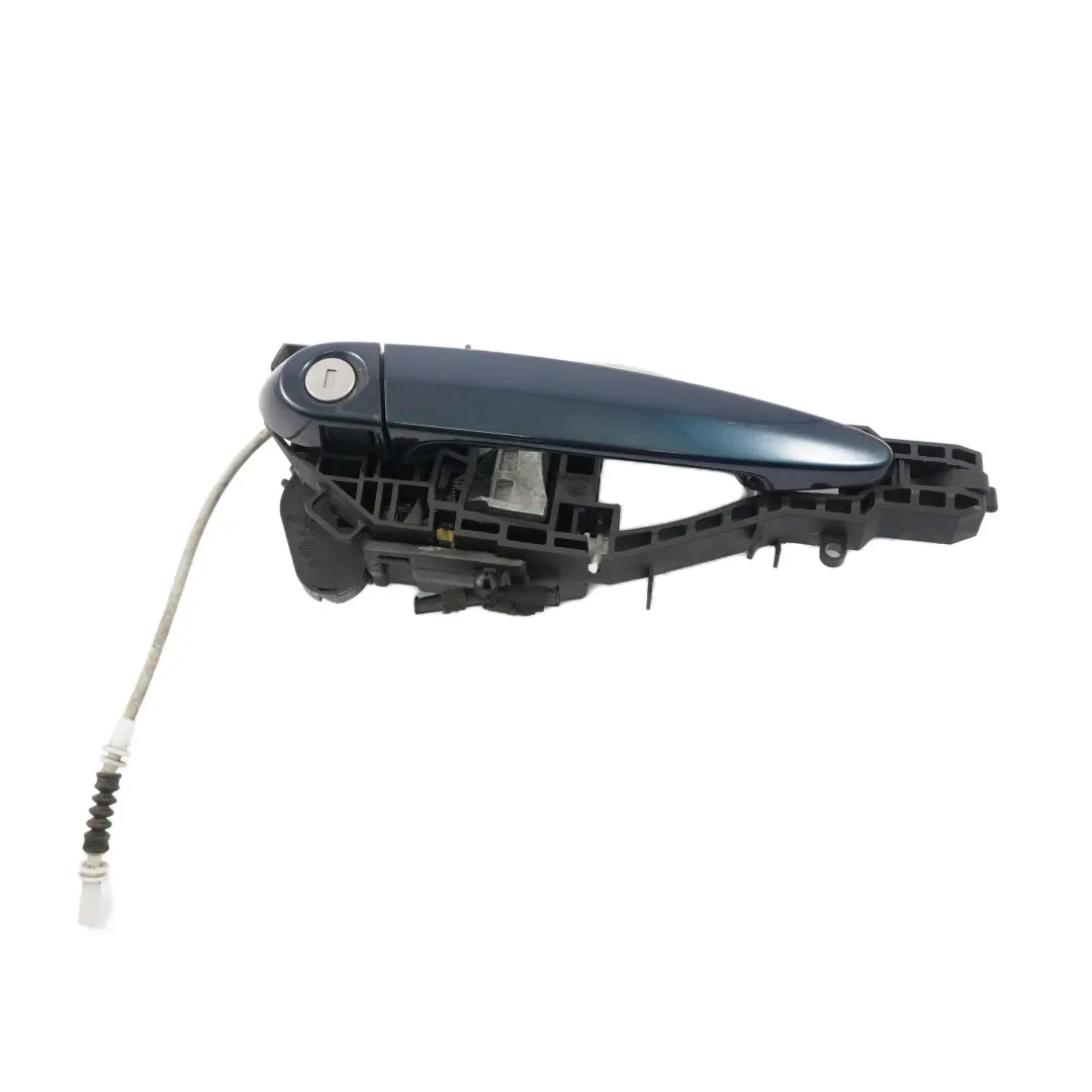 BMW 1 F20 Complete Front Right Grab Handle O/S Midnight Blue Metallic B38 - SKU rhd-7242575-MBM - Part number 7242575