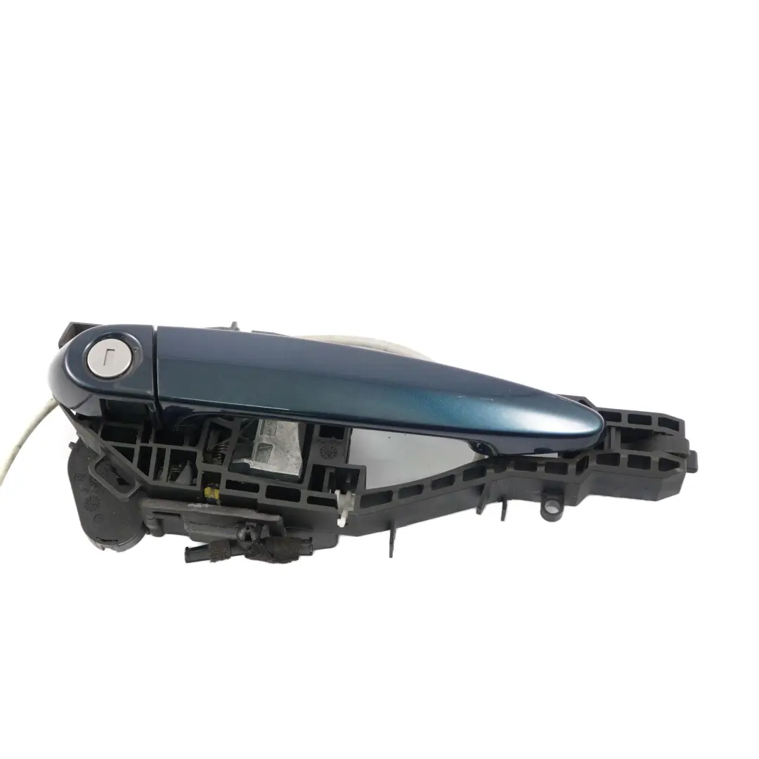 BMW 1 F20 Complete Front Right Grab Handle O/S Midnight Blue Metallic B38 - SKU rhd-7242575-MBM - Part number 7242575