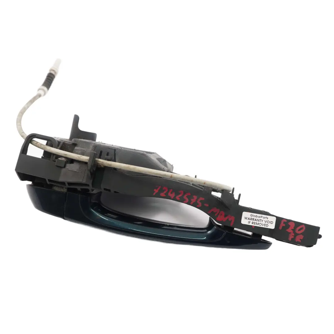 Complete Front Right Grab Handle O/S Midnight Blue Metallic B38 to BMW 1 F20 with Part number 7242575 BMW 1 F20 Complete Front Right Grab Handle O/S Midnight Blue Metallic B38 - SKU rhd-7242575-MBM - Part number 7242575