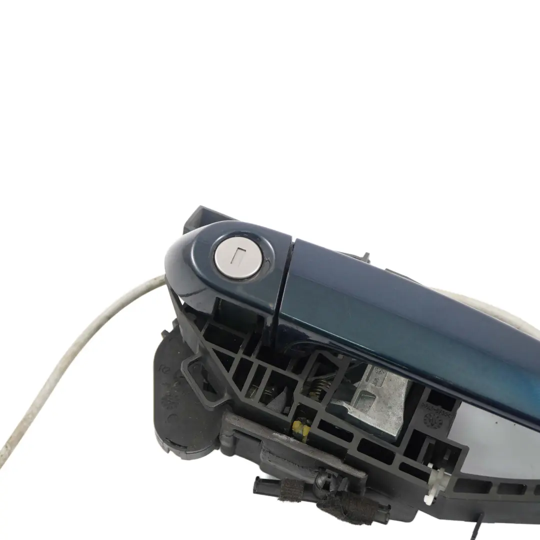 BMW 1 F20 Complete Front Right Grab Handle O/S Midnight Blue Metallic B38 - SKU rhd-7242575-MBM - Part number 7242575