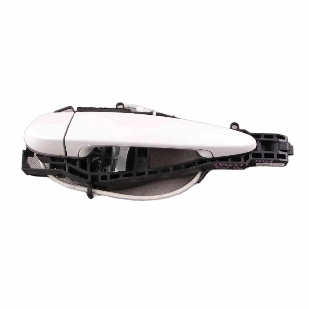Grab Handle Door Front Left N/S Outside Mineralweiss Mineral White A96 to BMW F20 with Part number 7242575 BMW F20 Grab Handle Door Front Left N/S Outside Mineralweiss Mineral White A96 - SKU rhd-7242575-MW1 - Part number 7242575