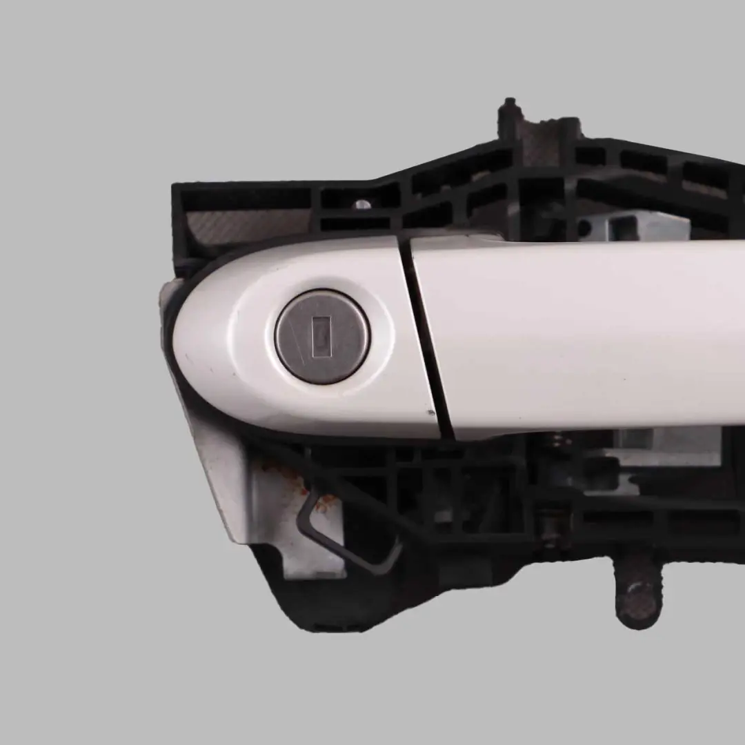 BMW F20 Grab Handle Front Door Right O/S Outside Mineralweiss Mineral White A96 - SKU rhd-7242575-MW2 - Part number 7242575