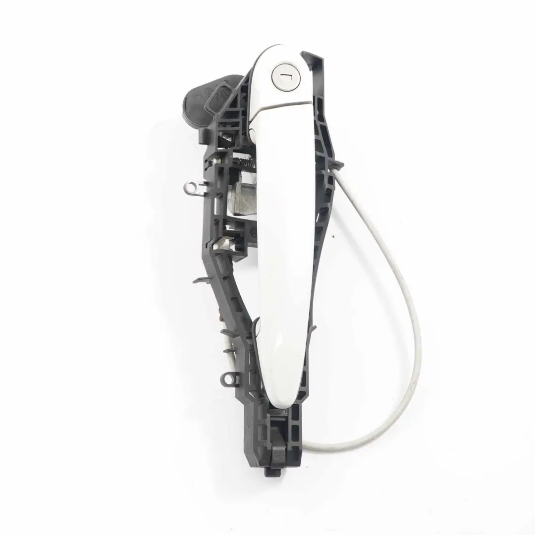  Grab Handle BMW F20 LCI Front Right O/S Mineralweiss Mineral White A96 - SKU rhd-7242575-MW - Part number 7242575