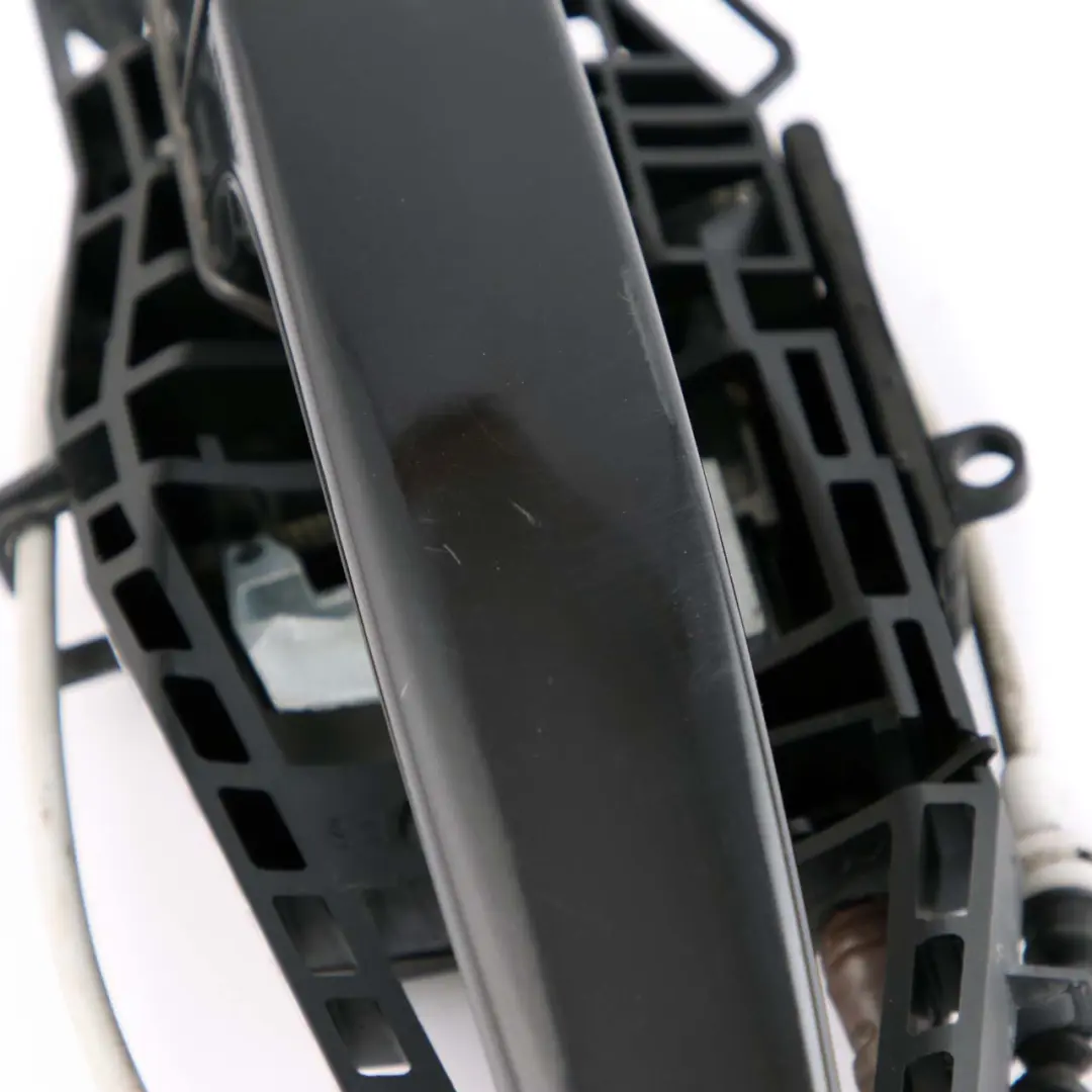 BMW 1 Series F20 LCI 1 Complete Front Left Grab Handle N/S Schwarz 2 Black 668 - SKU rhd-7242575-SCH1 - Part number 7242575