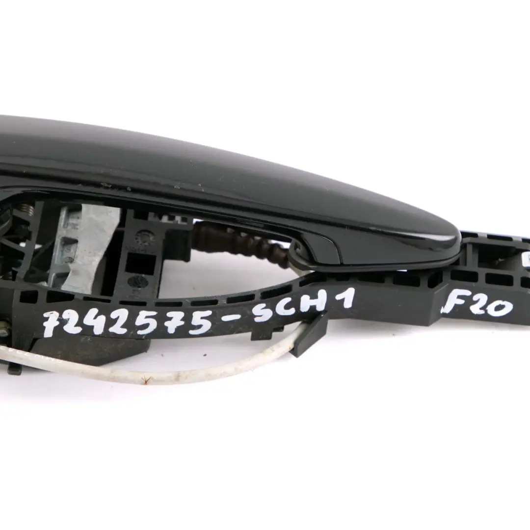Complete Front Left Grab Handle N/S Schwarz 2 Black 668 to BMW 1 Series F20 LCI 3 with Part number 7242575 BMW 1 Series F20 LCI 3 Complete Front Left Grab Handle N/S Schwarz 2 Black 668 - SKU rhd-7242575-SCH3 - Part number 7242575