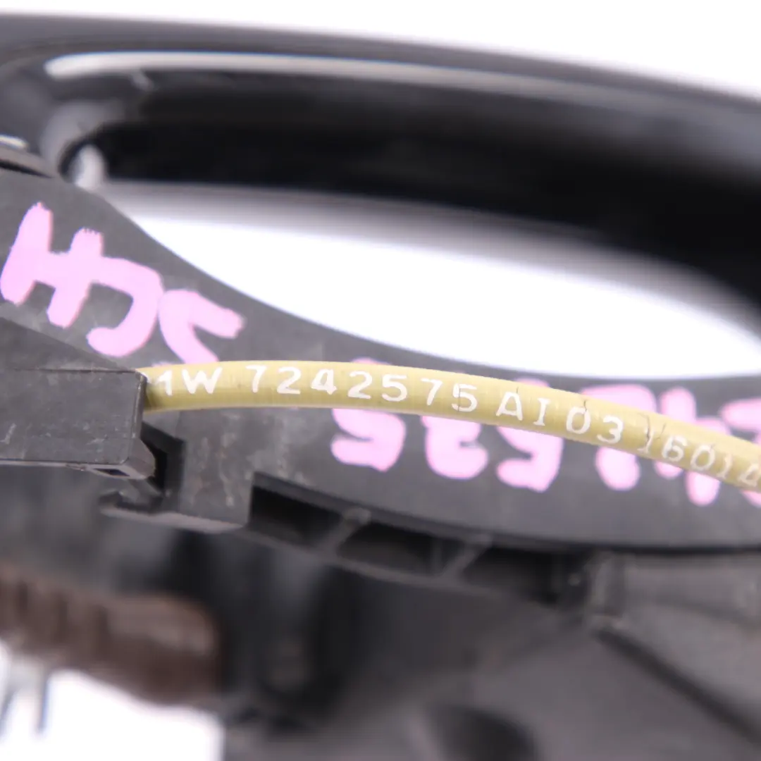 Grab Handle Door BMW F20 5 Complete Front Right O/S Schwarz 2 Black 668 to with Part number 7242575 Grab Handle Door BMW F20 5 Complete Front Right O/S Schwarz 2 Black 668 - SKU rhd-7242575-SCH5 - Part number 7242575