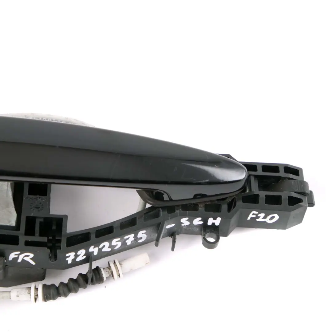 Complete Front Right Grab Handle O/S Schwarz 2 Black 668 to BMW 1 Series F20 with Part number 7242575 BMW 1 Series F20 Complete Front Right Grab Handle O/S Schwarz 2 Black 668 - SKU rhd-7242575-SCH - Part number 7242575