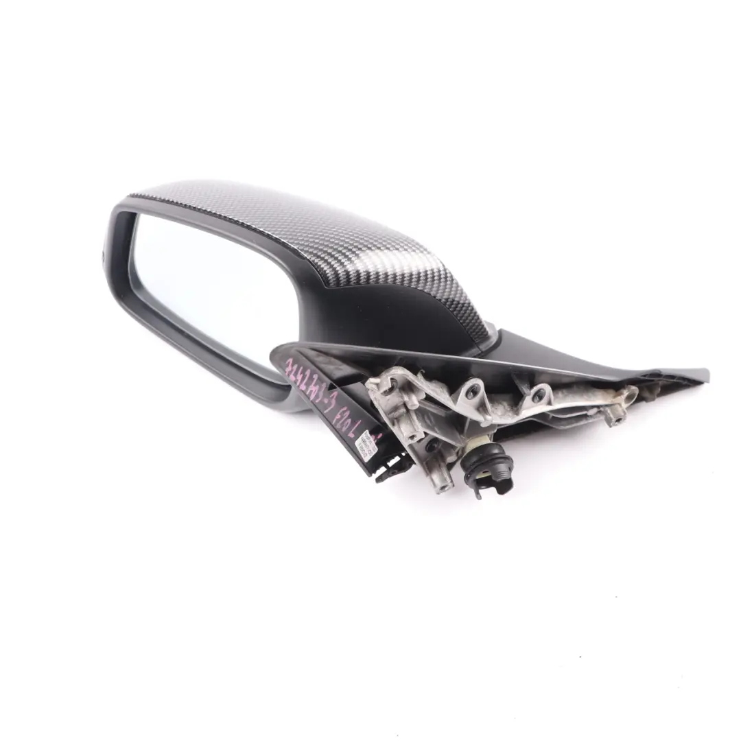 BMW F20 Wing Mirror Heated Door Left N/S Outside 6 Pins Carbon Look - SKU rhd-7242703-3 - Part number 7242703