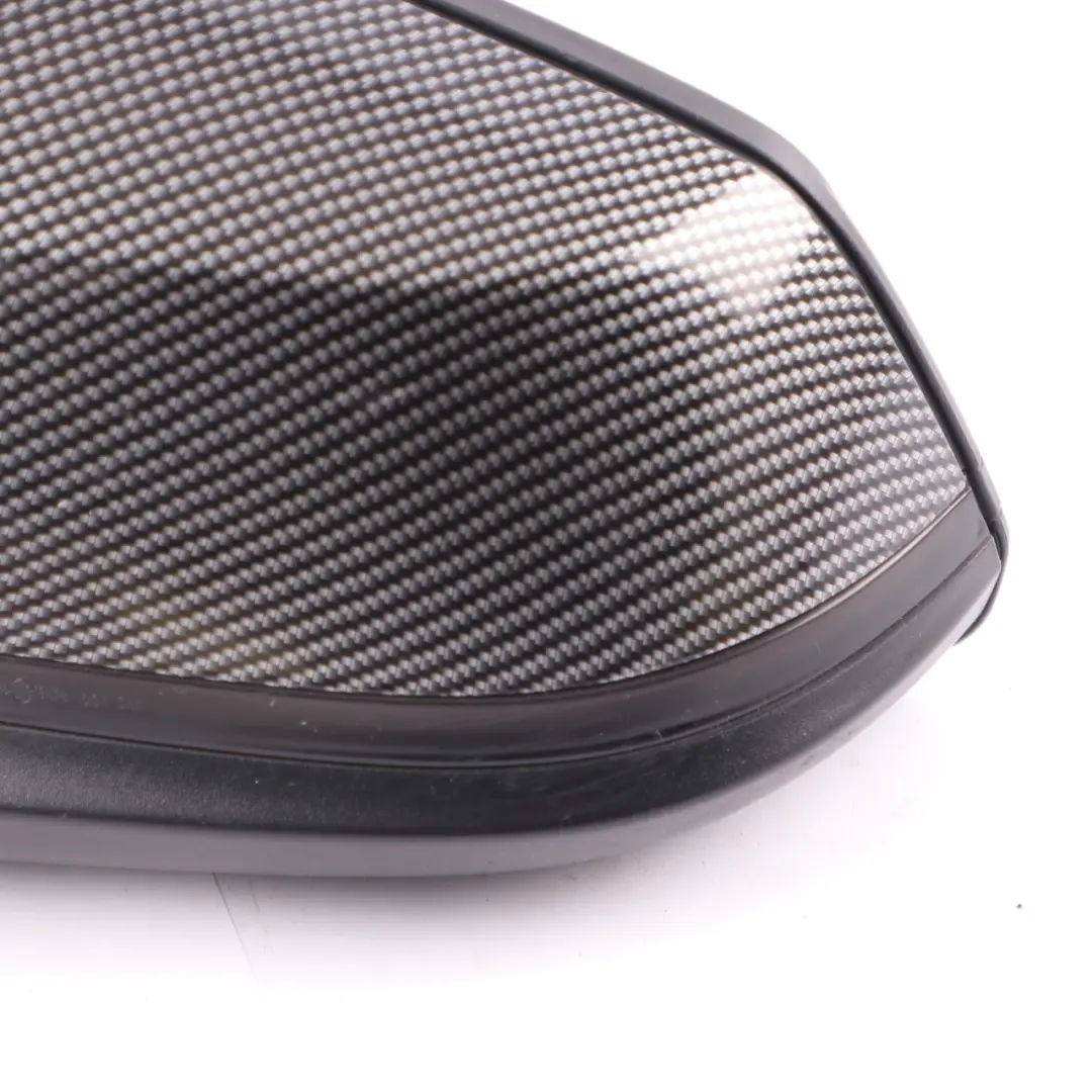 BMW F20 Wing Mirror Heated Door Left N/S Outside 6 Pins Carbon Look - SKU rhd-7242703-3 - Part number 7242703