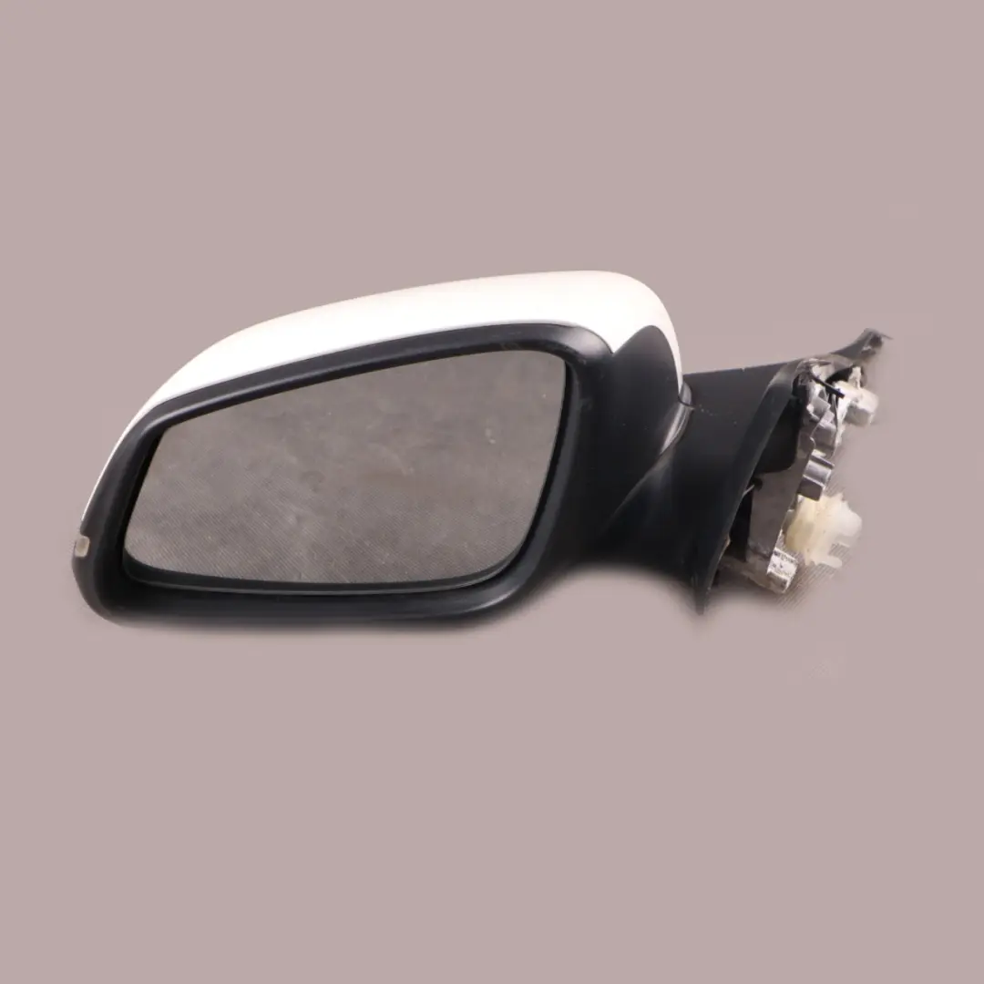 Heated Left Wing Mirror N/S 6 Pins Alpinweiss Alpine White - 300 to BMW F20 LCI with Part number 7242703 BMW F20 LCI Heated Left Wing Mirror N/S 6 Pins Alpinweiss Alpine White - 300 - SKU rhd-7242703-AW4 - Part number 7242703