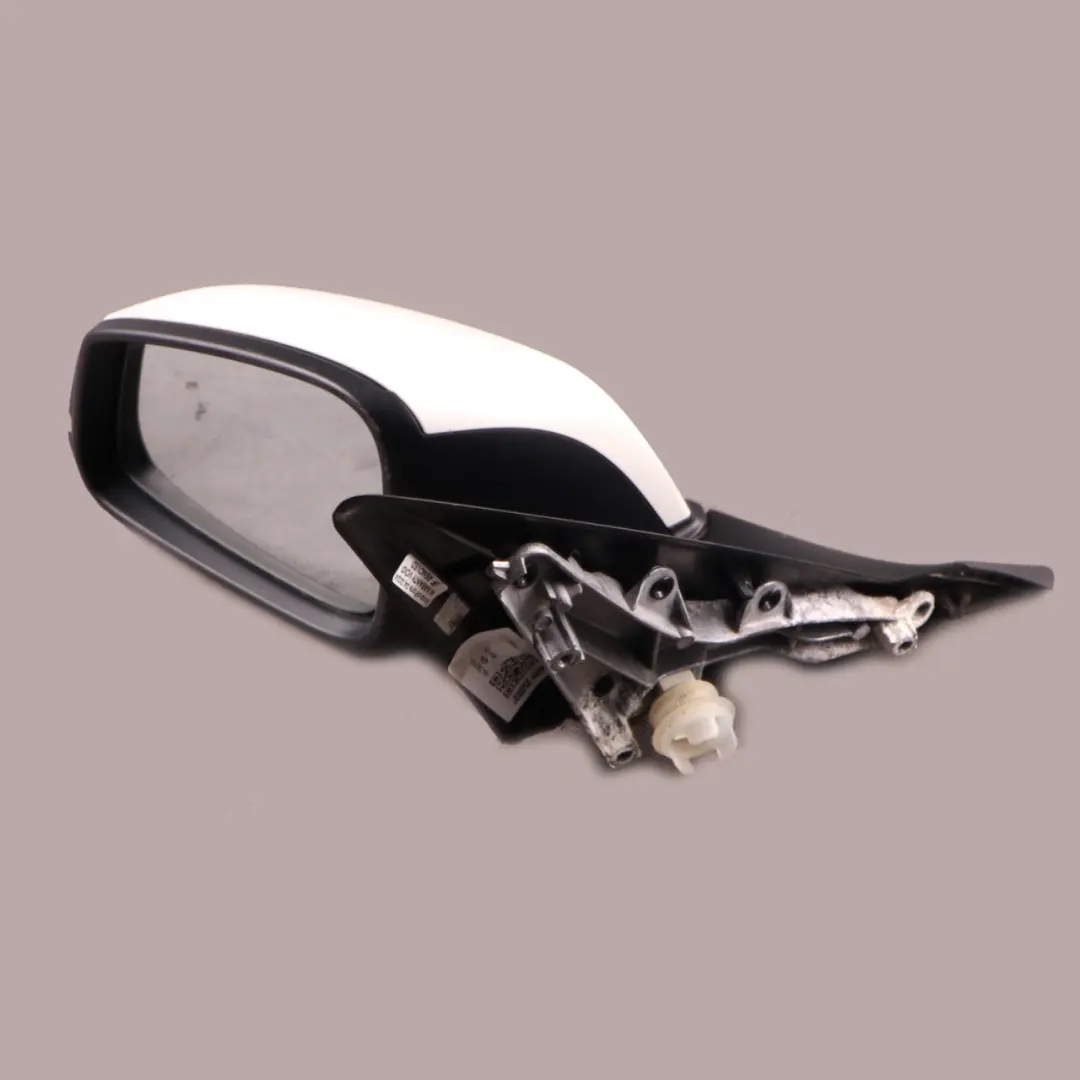 Heated Left Wing Mirror N/S 6 Pins Alpinweiss Alpine White - 300 to BMW F20 LCI with Part number 7242703 BMW F20 LCI Heated Left Wing Mirror N/S 6 Pins Alpinweiss Alpine White - 300 - SKU rhd-7242703-AW4 - Part number 7242703