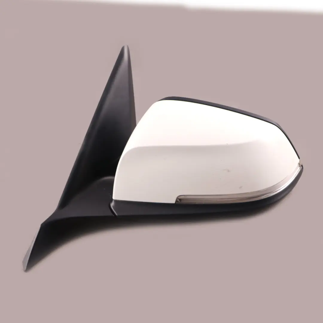 Heated Left Wing Mirror N/S 6 Pins Alpinweiss Alpine White - 300 to BMW F20 LCI with Part number 7242703 BMW F20 LCI Heated Left Wing Mirror N/S 6 Pins Alpinweiss Alpine White - 300 - SKU rhd-7242703-AW4 - Part number 7242703