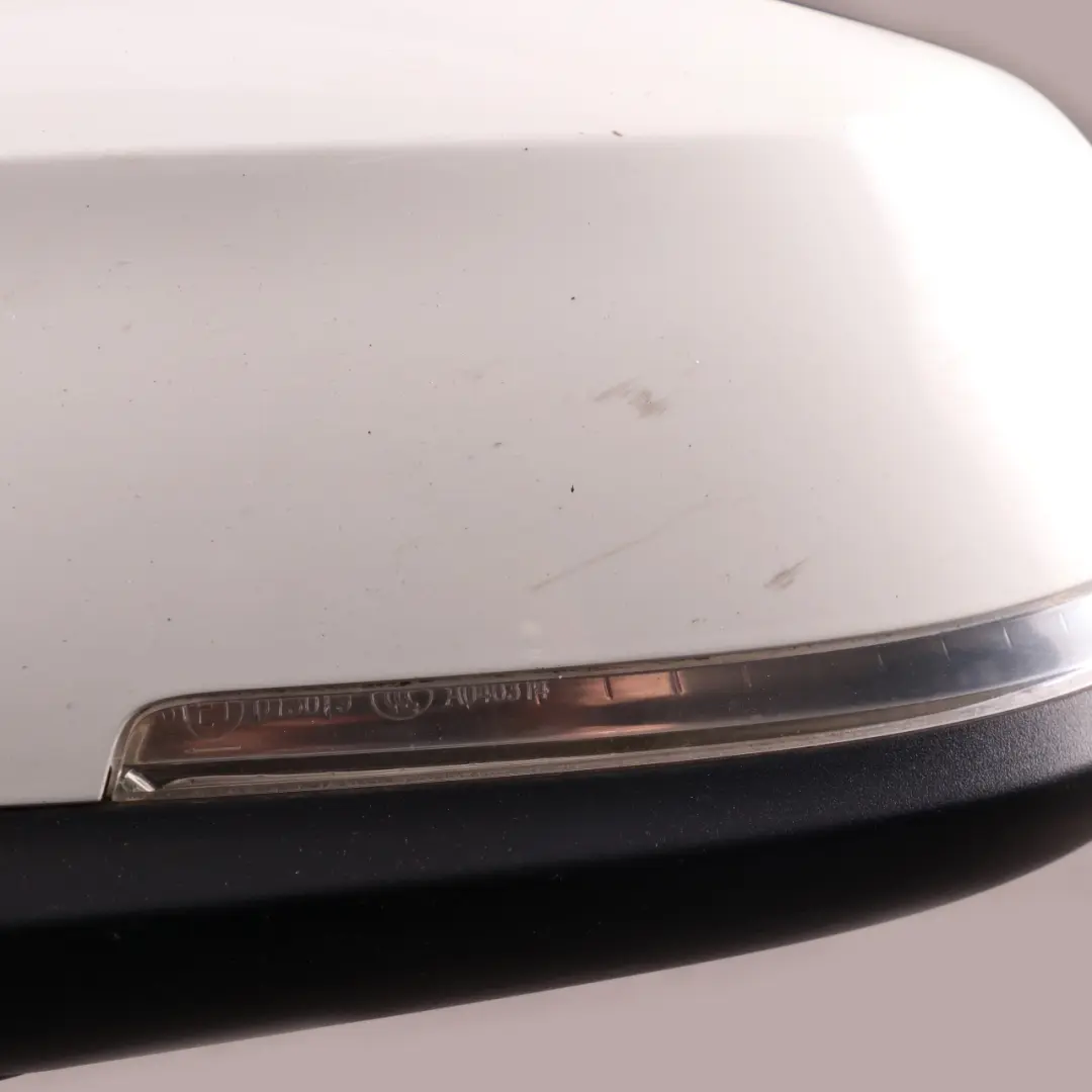 Heated Left Wing Mirror N/S 6 Pins Alpinweiss Alpine White - 300 to BMW F20 LCI with Part number 7242703 BMW F20 LCI Heated Left Wing Mirror N/S 6 Pins Alpinweiss Alpine White - 300 - SKU rhd-7242703-AW4 - Part number 7242703
