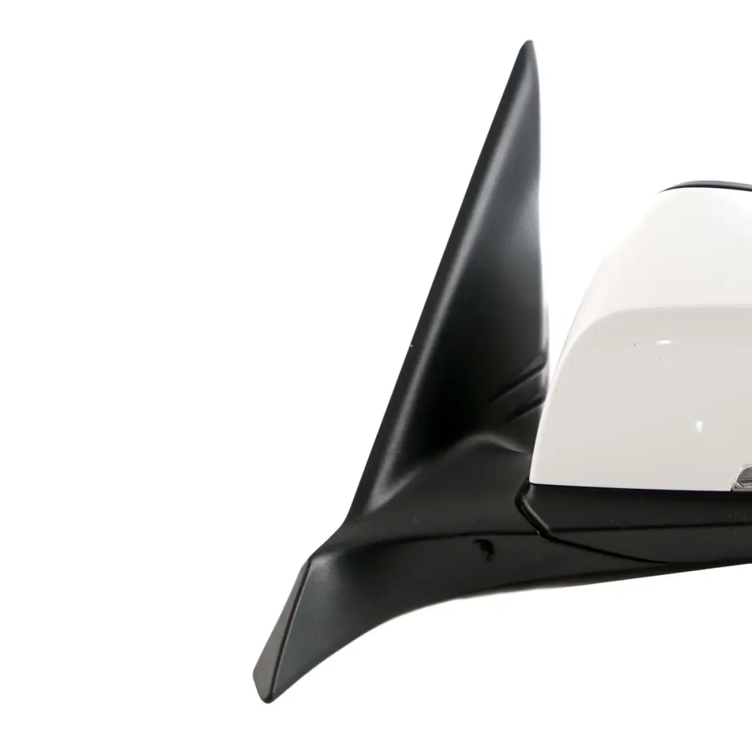 BMW 1 Series 5 F20 LCI Heated Left Wing Mirror N/S Alpinweiss Alpine White 300 - SKU rhd-7242703-AW5 - Part number 7242703