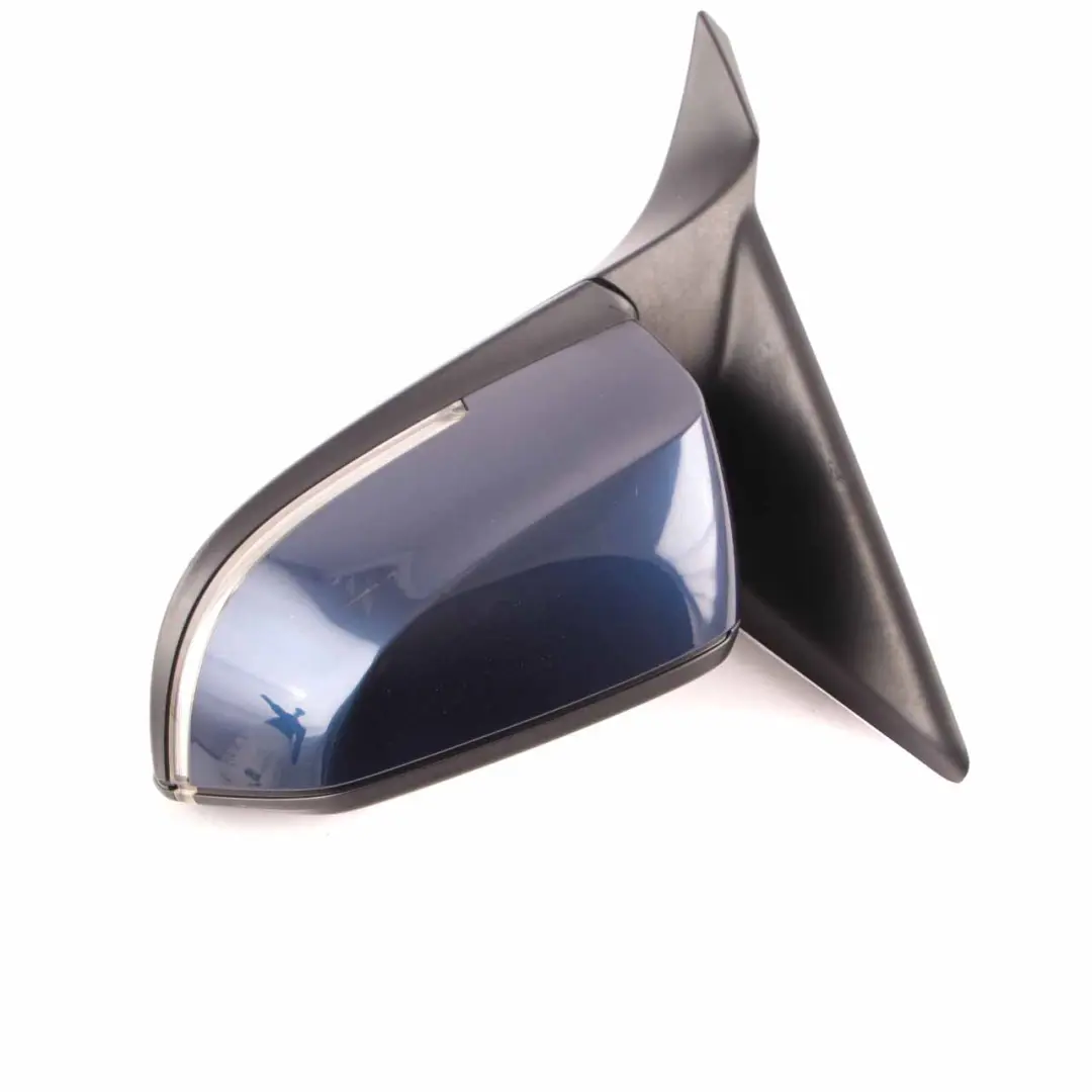  Wing Mirror BMW F20 LCI Heated Left N/S Door Tiefseeblau Deep Sea Blue A76 - SKU rhd-7242703-DSB2 - Part number 7242703
