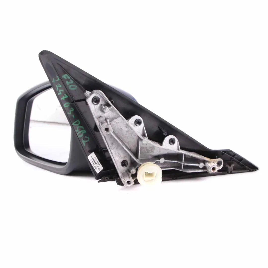 Wing Mirror BMW F20 LCI Heated Left N/S Door Tiefseeblau Deep Sea Blue A76 to with Part number 7242703 Wing Mirror BMW F20 LCI Heated Left N/S Door Tiefseeblau Deep Sea Blue A76 - SKU rhd-7242703-DSB2 - Part number 7242703