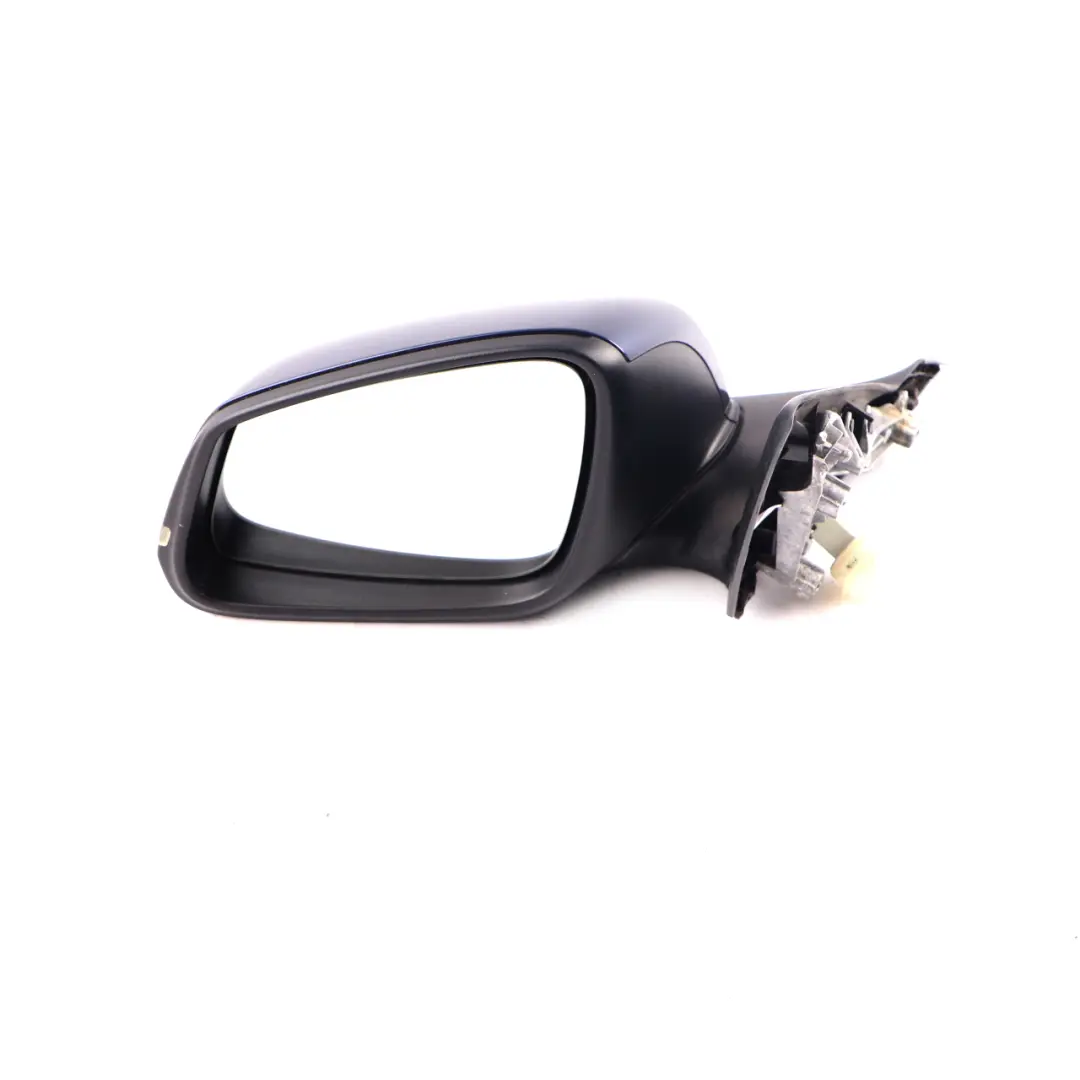 BMW F20 Heated Left N/S Wing Mirror 6 Pin Tiefseeblau Metallic Deep Sea Blue A76 - SKU rhd-7242703-DSB - Part number 7242703