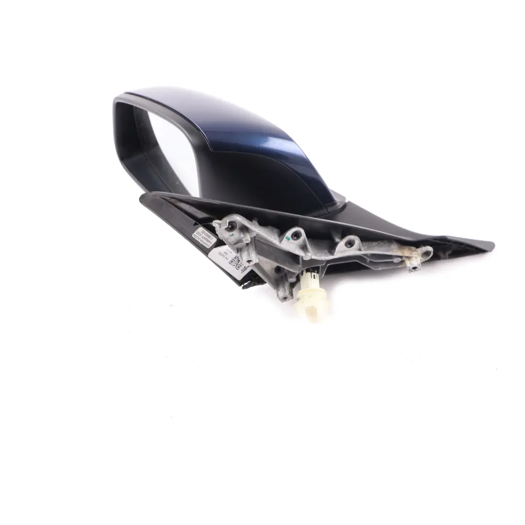 BMW F20 Heated Left N/S Wing Mirror 6 Pin Tiefseeblau Metallic Deep Sea Blue A76 - SKU rhd-7242703-DSB - Part number 7242703