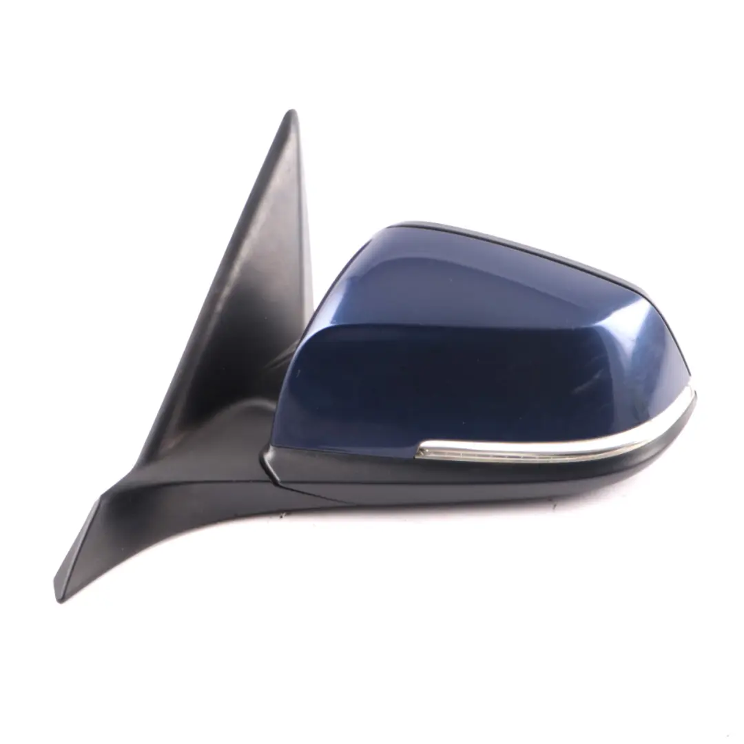 Heated Left N/S Wing Mirror 6 Pin Tiefseeblau Metallic Deep Sea Blue A76 to BMW F20 with Part number 7242703 BMW F20 Heated Left N/S Wing Mirror 6 Pin Tiefseeblau Metallic Deep Sea Blue A76 - SKU rhd-7242703-DSB - Part number 7242703