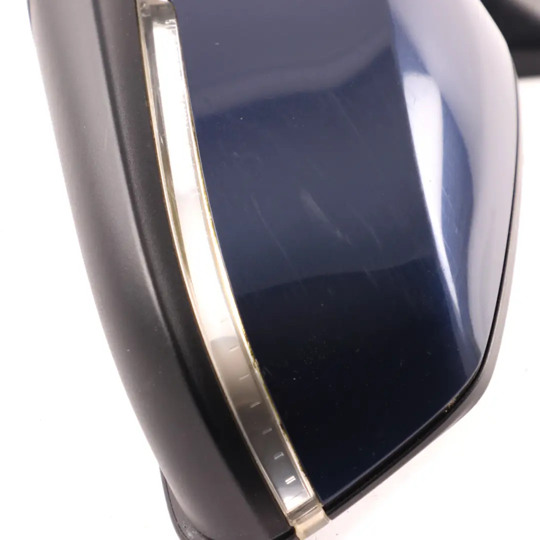 Heated Left N/S Wing Mirror 6 Pin Tiefseeblau Metallic Deep Sea Blue A76 to BMW F20 with Part number 7242703 BMW F20 Heated Left N/S Wing Mirror 6 Pin Tiefseeblau Metallic Deep Sea Blue A76 - SKU rhd-7242703-DSB - Part number 7242703