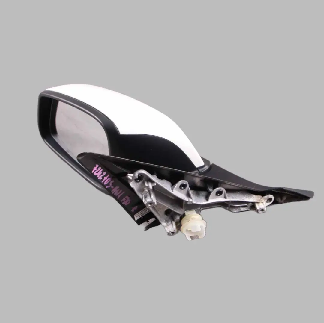 BMW F20 Wing Mirror Heated Door Left N/S Outside 6 Pin Mineral White - A96 - SKU rhd-7242703-MW1 - Part number 7242703