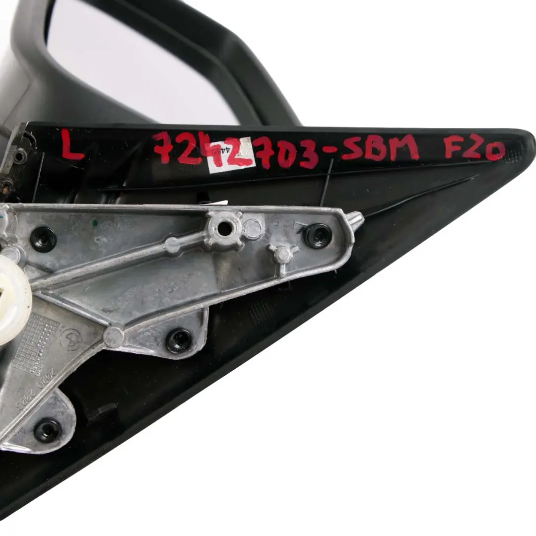 Door Wing Mirror BMW F20 LCI Heated Left N/S Seaside Blue Metallic to with Part number 7242703 Door Wing Mirror BMW F20 LCI Heated Left N/S Seaside Blue Metallic - SKU rhd-7242703-SBM - Part number 7242703