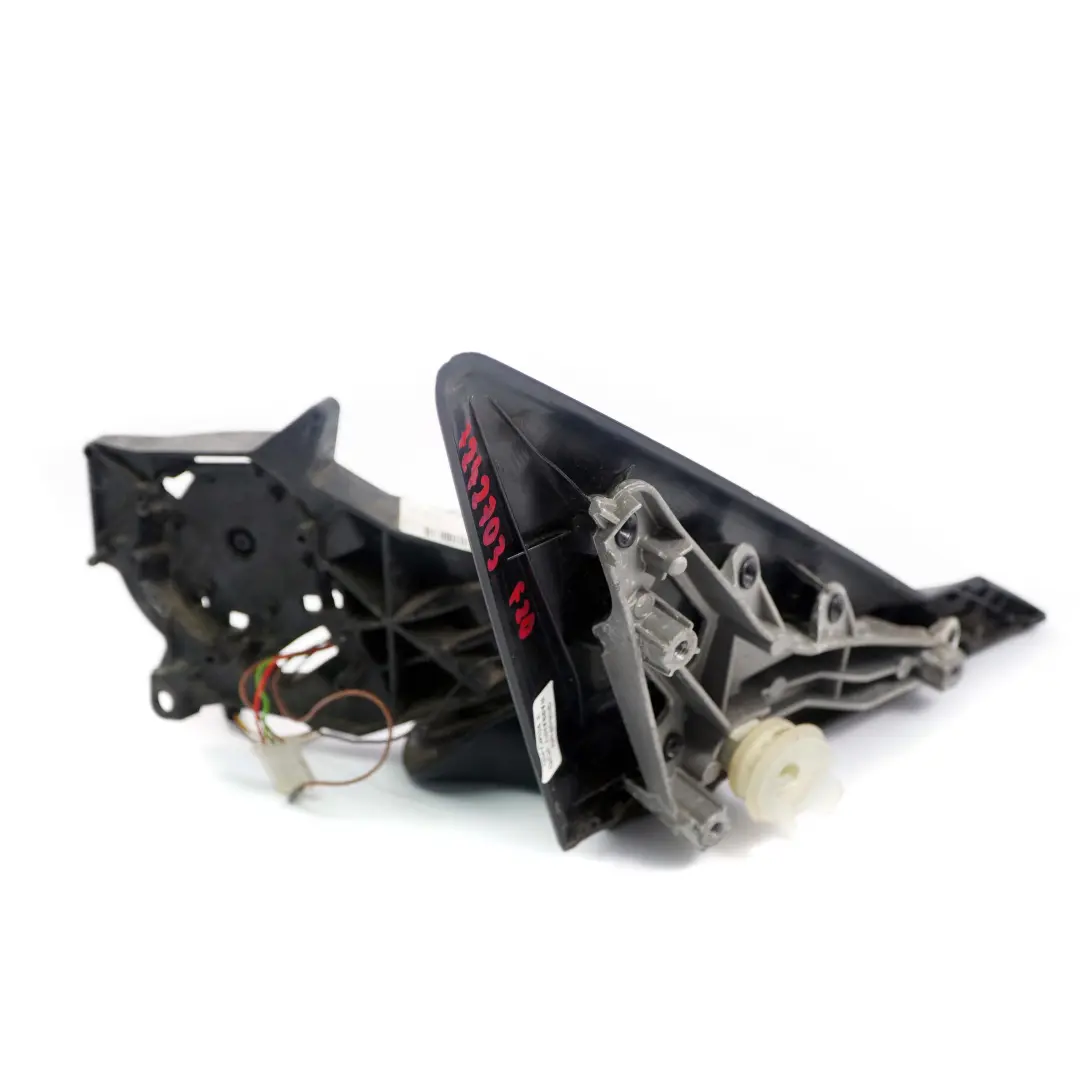 BMW 1 Series F20 F20N LCI Heated Left Base Wing Mirror N/S 6 Pins Black - SKU rhd-7242703 - Part number 7242703