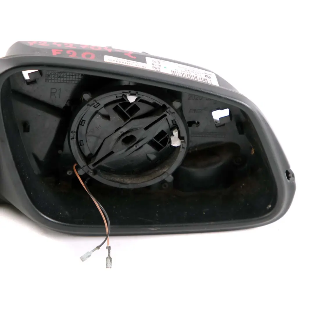 Heated Right Base Wing Mirror O/S to BMW 1 Series F20 F20N LCI 1 with Part number 7242704 BMW 1 Series F20 F20N LCI 1 Heated Right Base Wing Mirror O/S - SKU rhd-7242704-2 - Part number 7242704