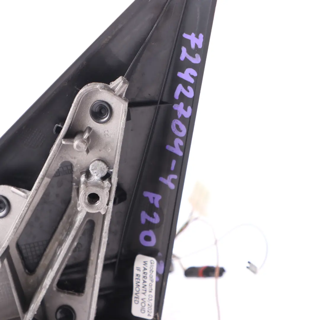 Wing Mirror Base Carrier Heated Outside Right O/S Door 6 PIN 7242692 to BMW F20 with Part number 7242704 BMW F20 Wing Mirror Base Carrier Heated Outside Right O/S Door 6 PIN 7242692 - SKU rhd-7242704-4 - Part number 7242704