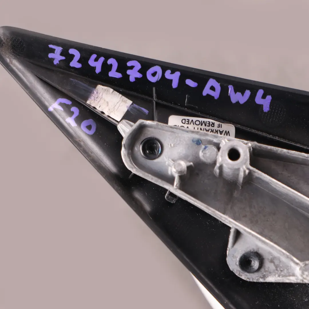 Door Wing Mirror BMW F20 F20N LCI 4 Heated Right O/S Alpinweiss White 300 to with Part number 7242704 Door Wing Mirror BMW F20 F20N LCI 4 Heated Right O/S Alpinweiss White 300 - SKU rhd-7242704-AW4 - Part number 7242704