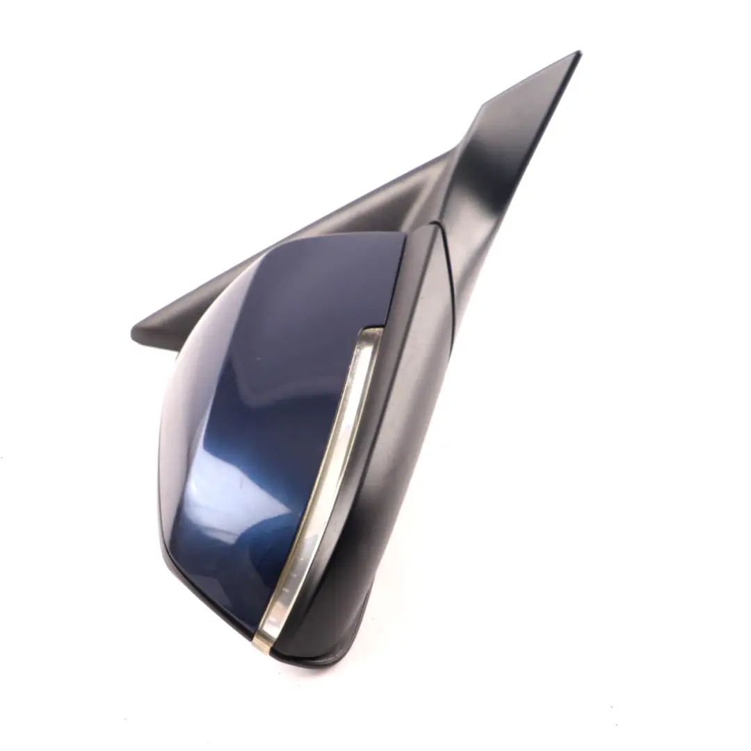 Heated Right O/S Wing Mirror 6 Pin Tiefseeblau Deep Sea Blue A76 to BMW F20 with Part number 7242704 BMW F20 Heated Right O/S Wing Mirror 6 Pin Tiefseeblau Deep Sea Blue A76 - SKU rhd-7242704-DSB - Part number 7242704