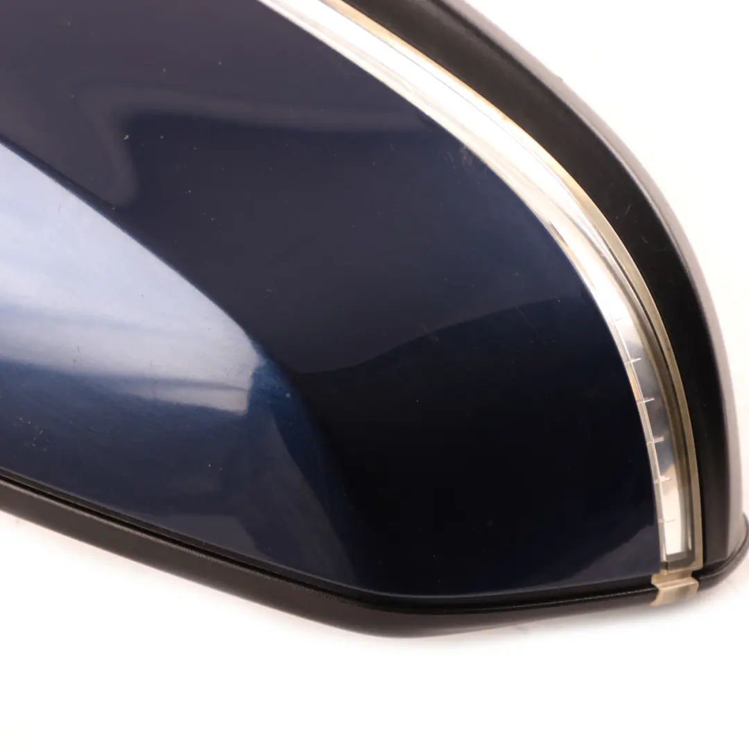 Heated Right O/S Wing Mirror 6 Pin Tiefseeblau Deep Sea Blue A76 to BMW F20 with Part number 7242704 BMW F20 Heated Right O/S Wing Mirror 6 Pin Tiefseeblau Deep Sea Blue A76 - SKU rhd-7242704-DSB - Part number 7242704
