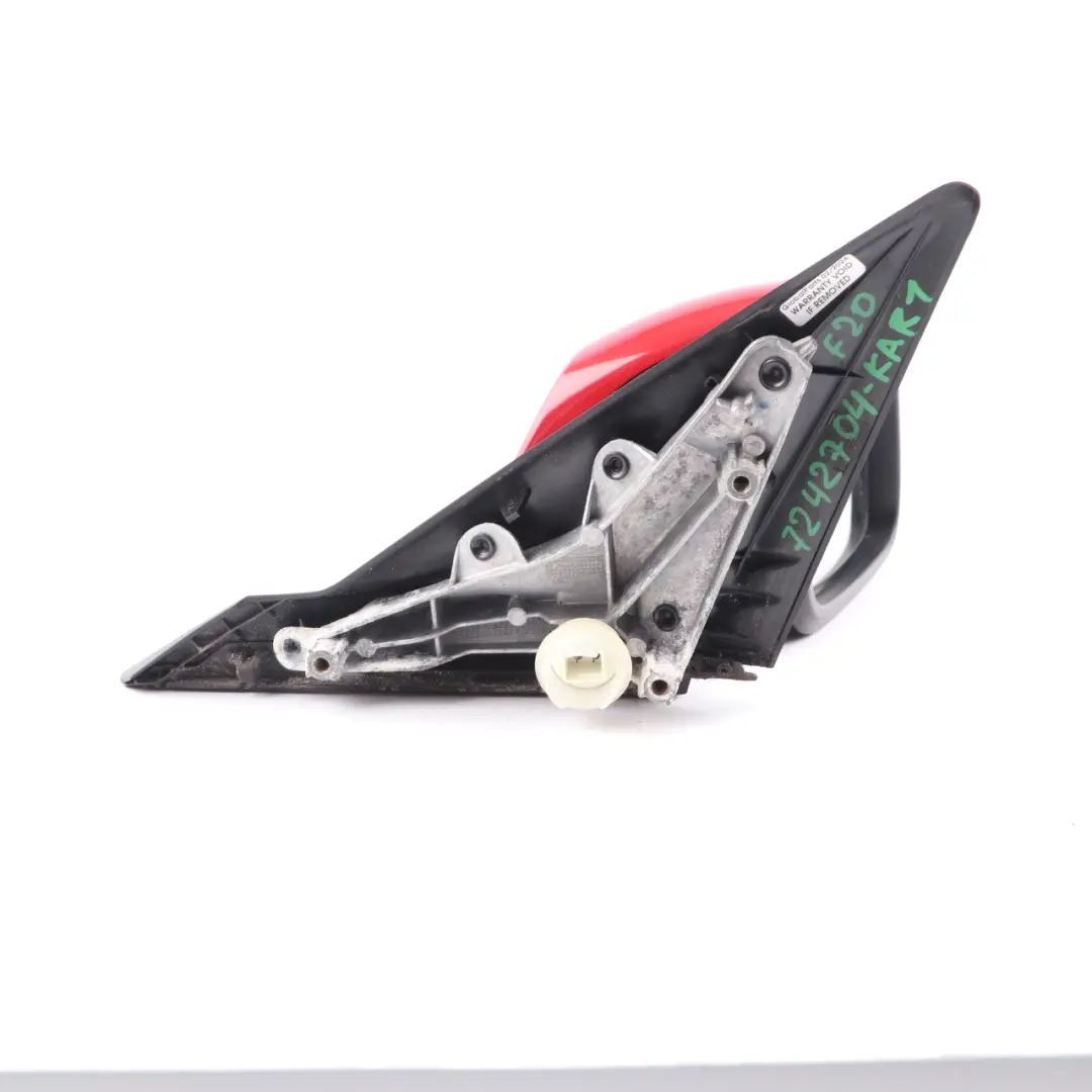BMW F20 Wing Mirror Heated Right O/S Outside 6 Pins Karmesinrot Red A61 - SKU rhd-7242704-KAR1 - Part number 7242704