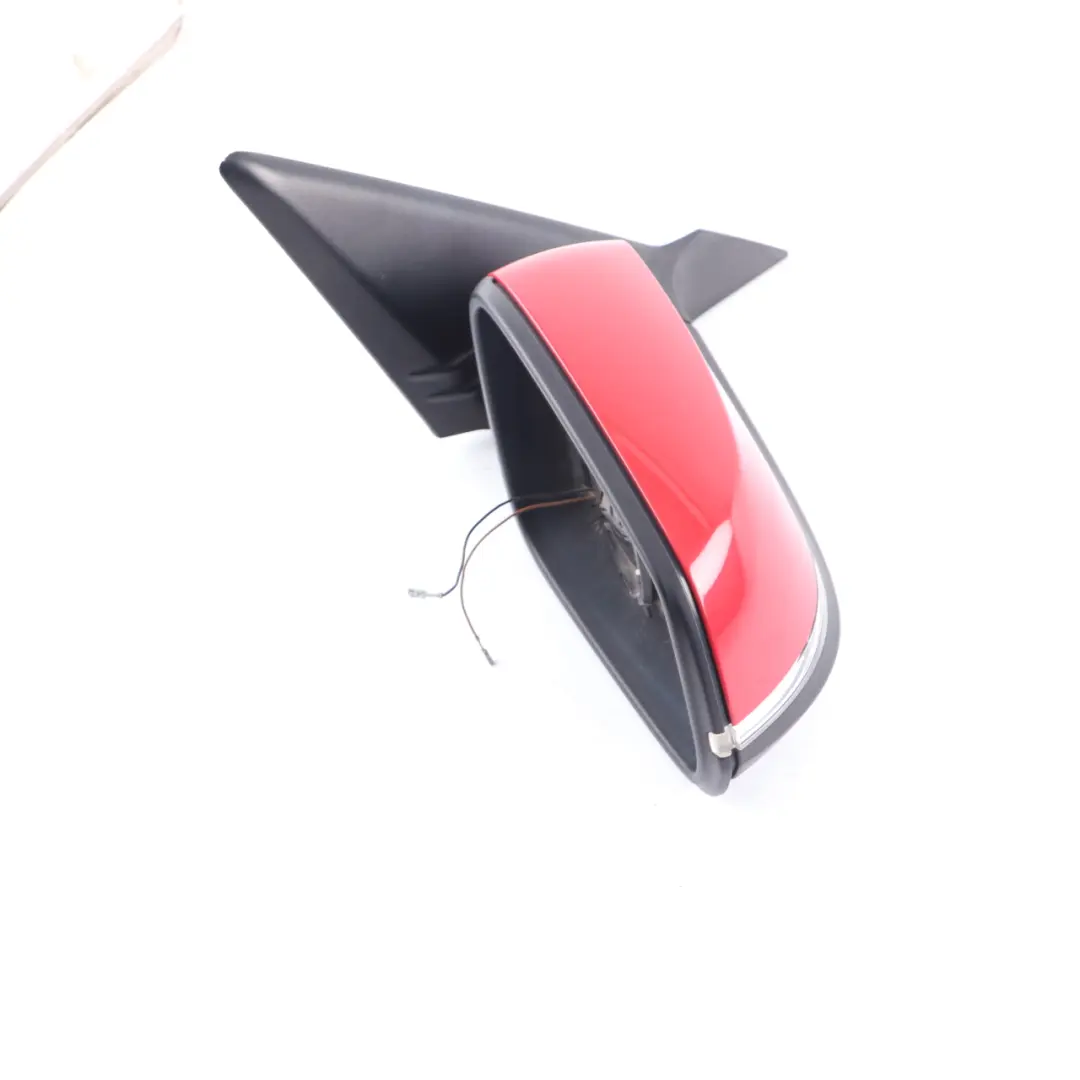 BMW F20 Wing Mirror Heated Right O/S Outside 6 Pins Karmesinrot Red A61 - SKU rhd-7242704-KAR2 - Part number 7242704