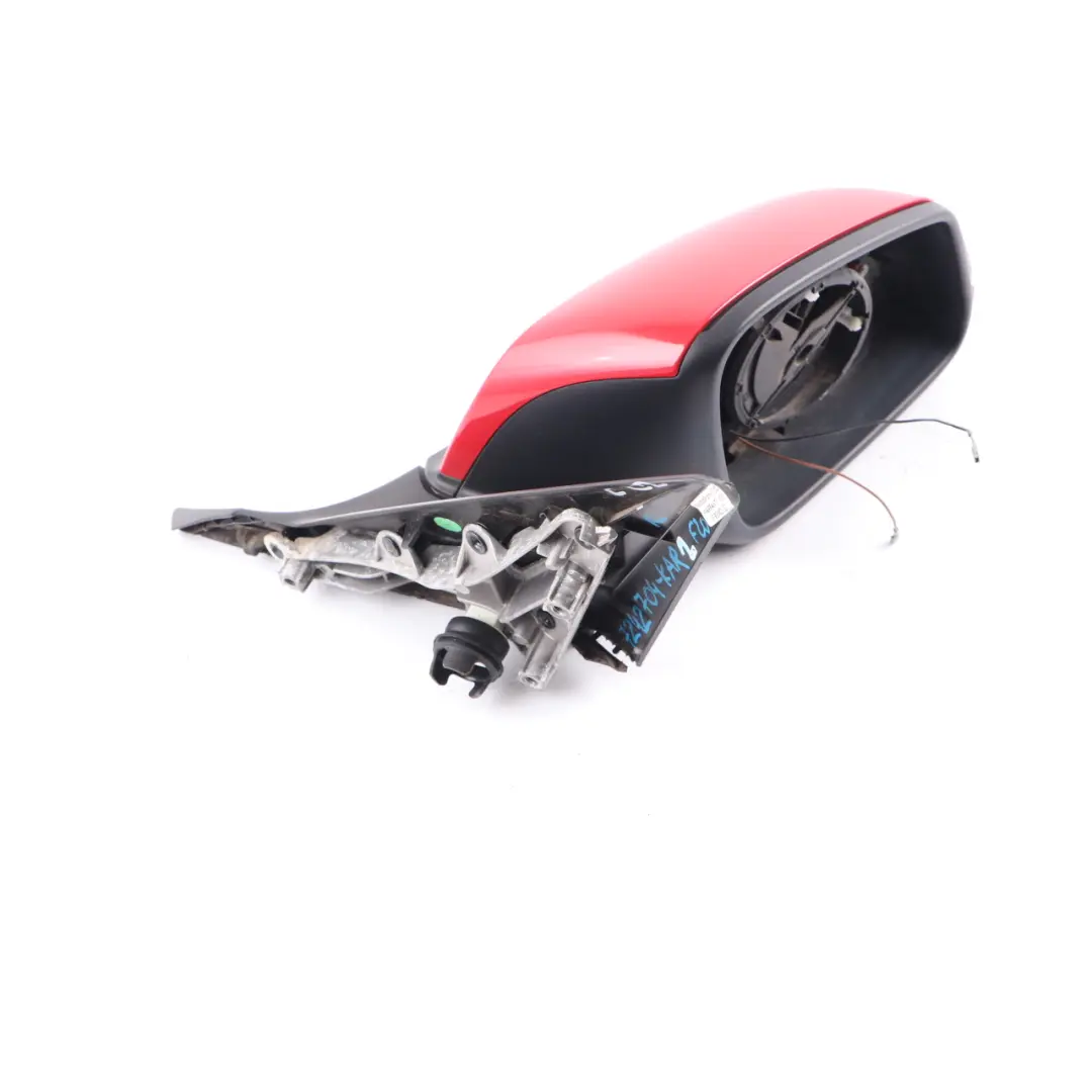 BMW F20 Wing Mirror Heated Right O/S Outside 6 Pins Karmesinrot Red A61 - SKU rhd-7242704-KAR2 - Part number 7242704