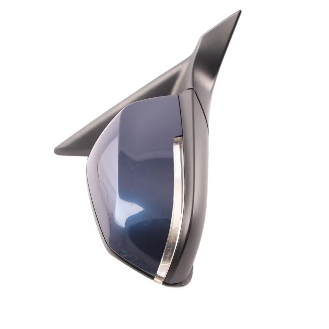  Wing Mirror BMW F20 F20N LCI 2 Heated Right Door O/S Mysticblau Mystic Blue A07 - SKU rhd-7242704-MYS - Part number 7242704