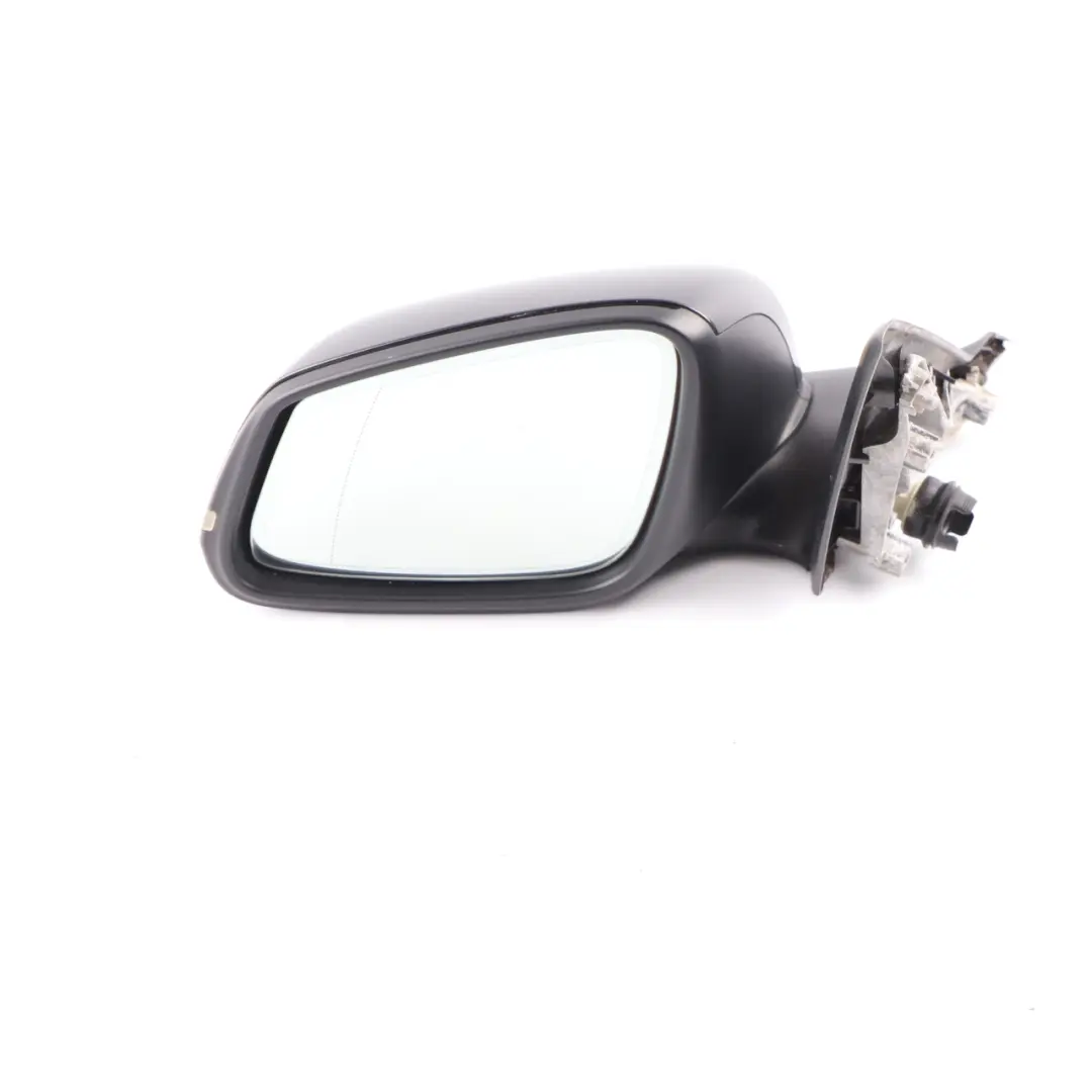 BMW F20 Wing Mirror Heated Auto Dip Door Left N/S Black Sapphire - 475 - SKU rhd-7242747-BS - Part number 7242747
