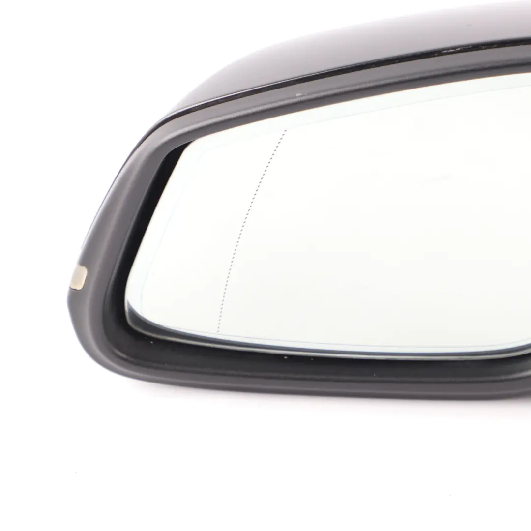 BMW F20 Wing Mirror Heated Auto Dip Door Left N/S Black Sapphire - 475 - SKU rhd-7242747-BS - Part number 7242747