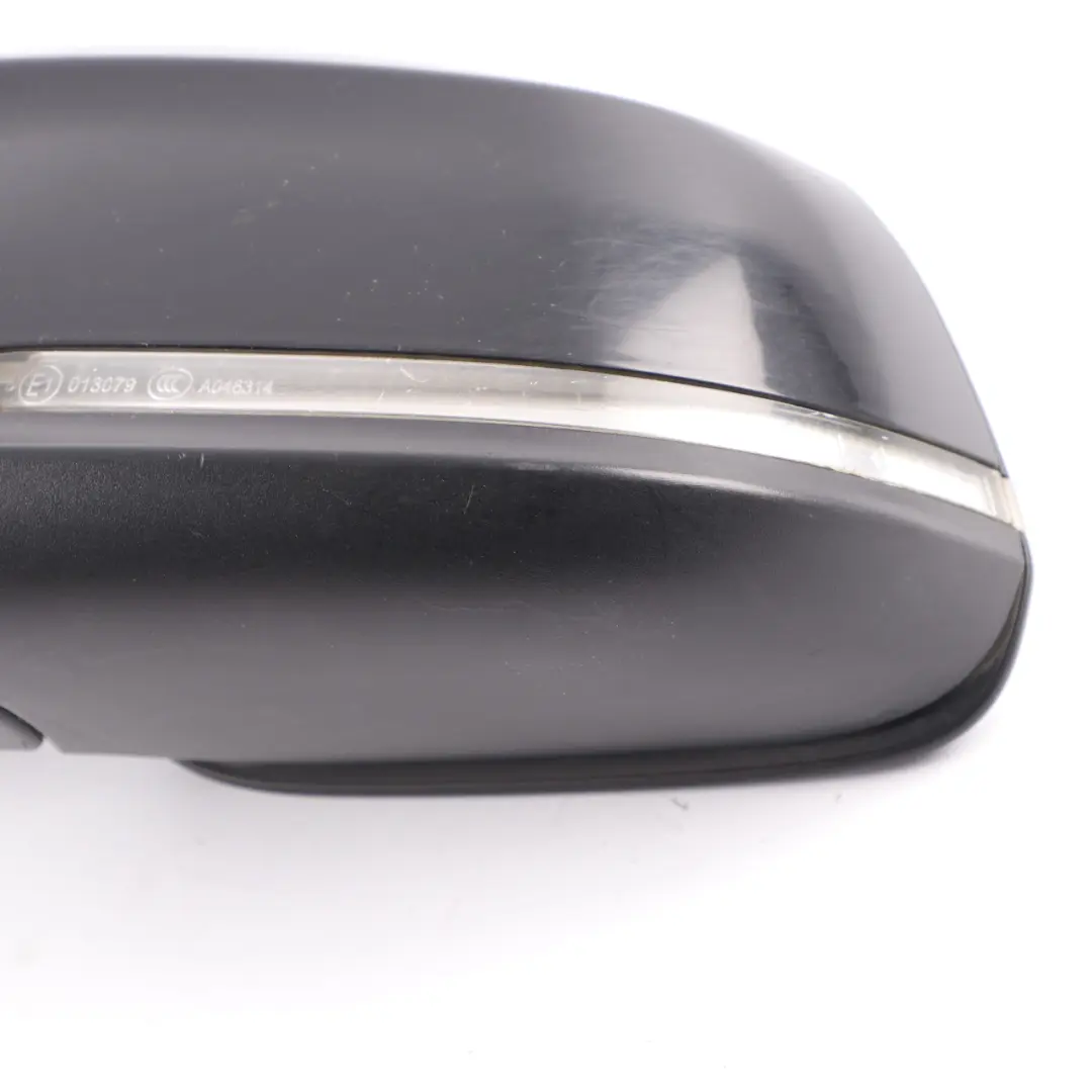BMW F20 Wing Mirror Heated Auto Dip Door Left N/S Black Sapphire - 475 - SKU rhd-7242747-BS - Part number 7242747