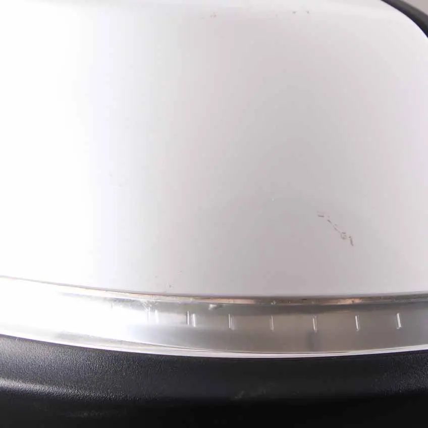 Wing Mirror Heated Auto Dip Door Left N/S Mineral White Metallic - A96 to BMW F20 with Part number 7242747 BMW F20 Wing Mirror Heated Auto Dip Door Left N/S Mineral White Metallic - A96 - SKU rhd-7242747-MW - Part number 7242747