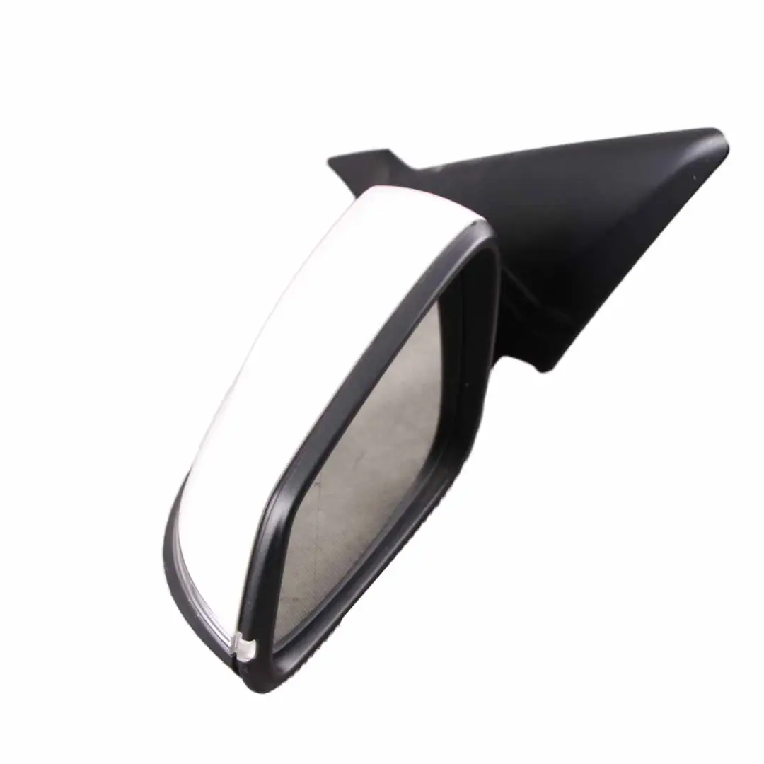 Wing Mirror Heated Auto Dip Door Left N/S Mineral White Metallic - A96 to BMW F20 with Part number 7242747 BMW F20 Wing Mirror Heated Auto Dip Door Left N/S Mineral White Metallic - A96 - SKU rhd-7242747-MW - Part number 7242747