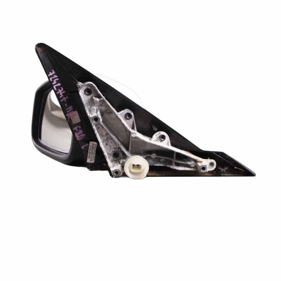 Wing Mirror Heated Auto Dip Door Left N/S Mineral White Metallic - A96 to BMW F20 with Part number 7242747 BMW F20 Wing Mirror Heated Auto Dip Door Left N/S Mineral White Metallic - A96 - SKU rhd-7242747-MW - Part number 7242747