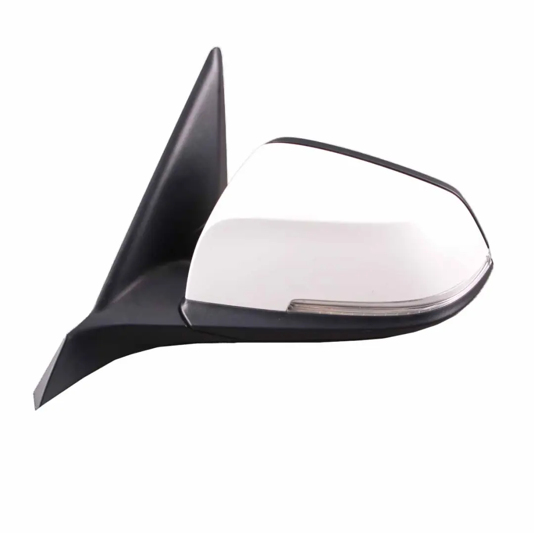 Wing Mirror Heated Auto Dip Door Left N/S Mineral White Metallic - A96 to BMW F20 with Part number 7242747 BMW F20 Wing Mirror Heated Auto Dip Door Left N/S Mineral White Metallic - A96 - SKU rhd-7242747-MW - Part number 7242747
