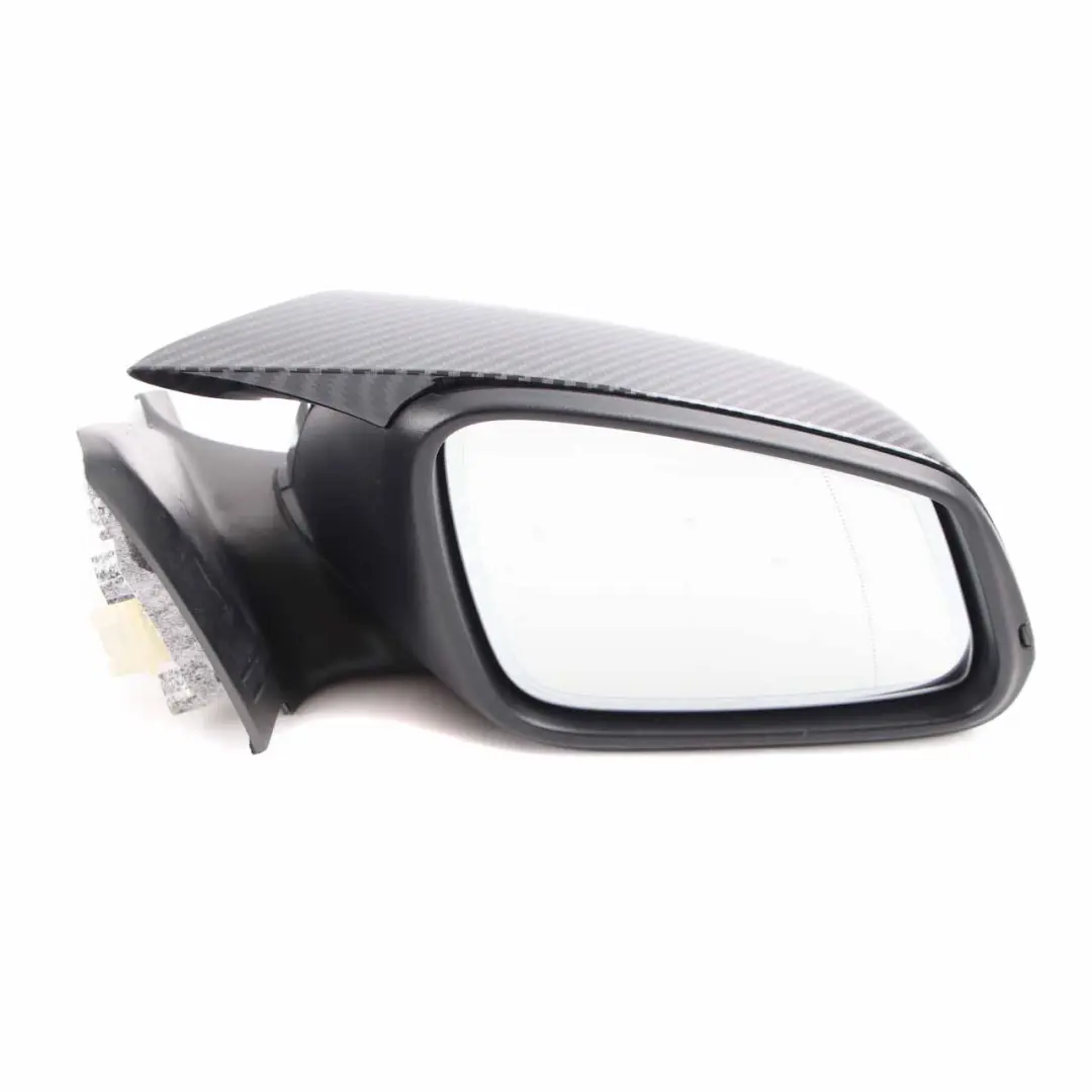 BMW F20 Wing Mirror Heated Auto Dip Carbon Look Left Right N/O/S Set 5 Pins - SKU rhd-7242747-SET - Part number 7242747