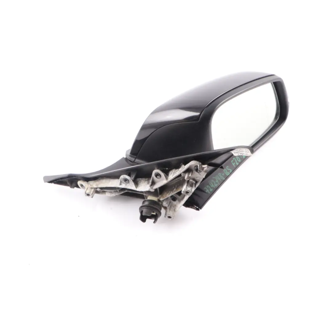 Wing Mirror Heated Auto Dip Door Right O/S Black Sapphire Metallic - 475 to BMW F20 with Part number 7242748 BMW F20 Wing Mirror Heated Auto Dip Door Right O/S Black Sapphire Metallic - 475 - SKU rhd-7242748-BS - Part number 7242748