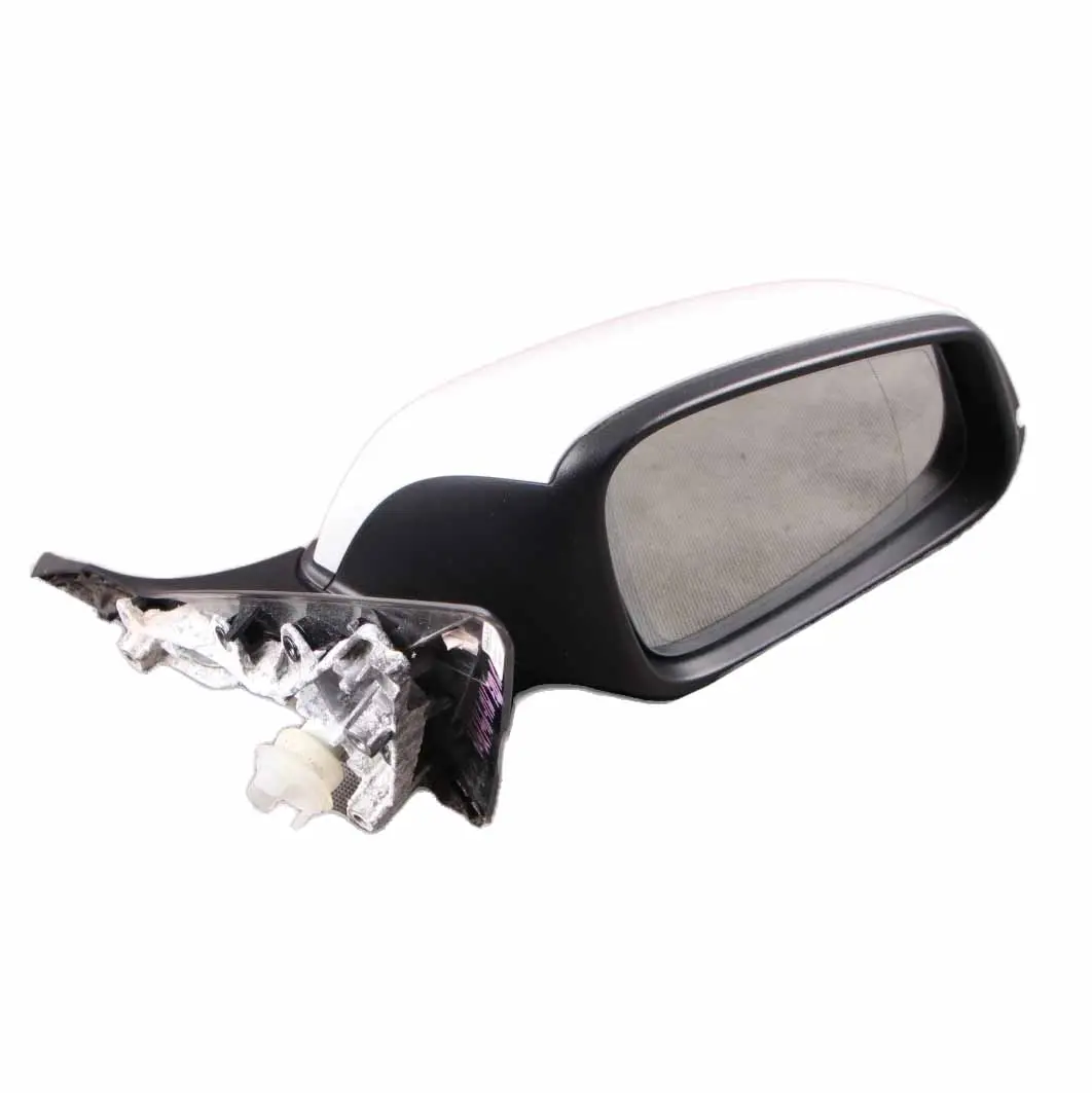 Wing Mirror Heated Auto Dip Door Right O/S Mineral White Metallic - A96 to BMW F20 with Part number 7242748 BMW F20 Wing Mirror Heated Auto Dip Door Right O/S Mineral White Metallic - A96 - SKU rhd-7242748-MW - Part number 7242748