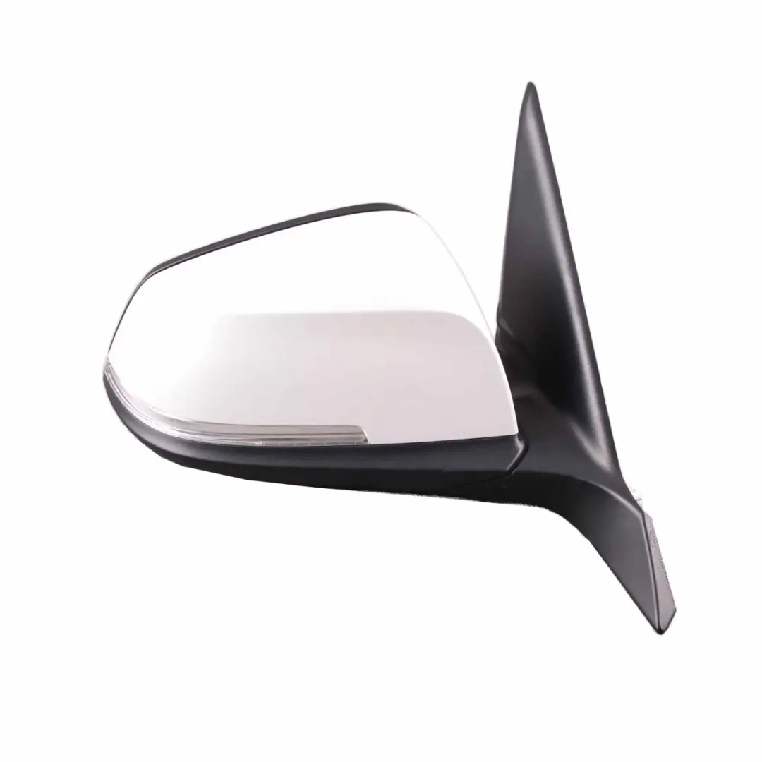 BMW F20 Wing Mirror Heated Auto Dip Door Right O/S Mineral White Metallic - A96 - SKU rhd-7242748-MW - Part number 7242748
