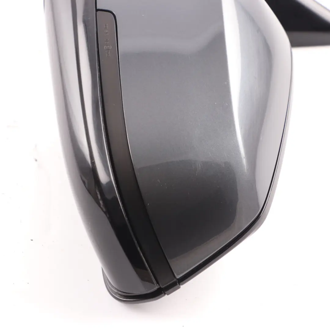  Door Wing Mirror BMW F20 Left Heated N/S High Gloss Mineralgrau Mineral Grey B39 - SKU rhd-7242779-MG - Part number 7242779