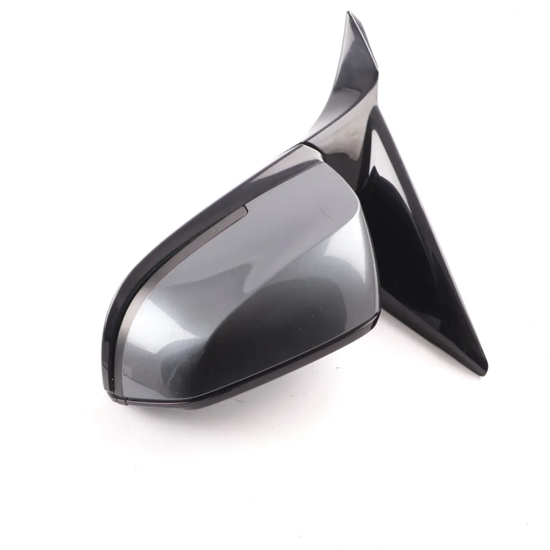  Door Wing Mirror BMW F20 Left Heated N/S High Gloss Mineralgrau Mineral Grey B39 - SKU rhd-7242779-MG - Part number 7242779