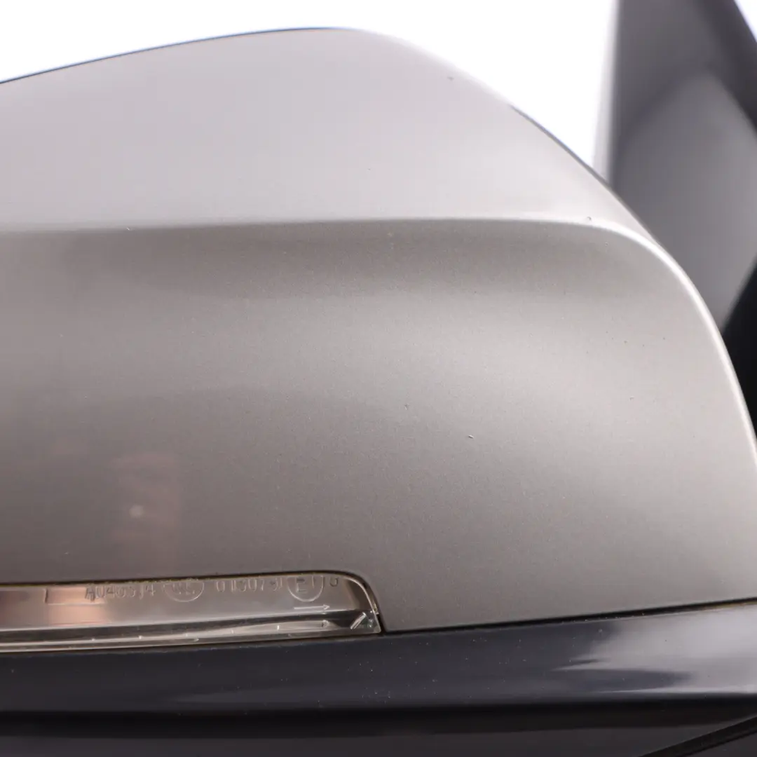 BMW F20 Wing Mirror Door Right O/S Heated High Gloss 6 Pins Ferric Grey II - B55 - SKU rhd-7242780-FGII1 - Part number 7242780
